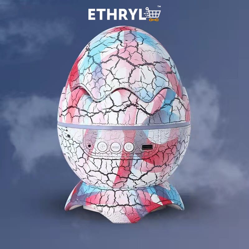 LumaEgg™ — Dinosaur Egg Galaxy Projector | Night Lamp | Bluetooth Speaker | ASMR Pan Slav / USB Electronics
