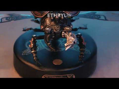 Robotime Storm Beetle M103 by Rokr | DIY Steampunk Mechanical Puzzle | Toy